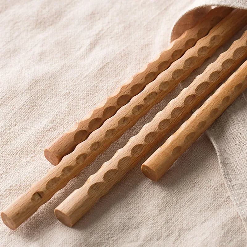 Cooking Chopsticks Wooden Long Chop Sticks Reusable Chopsticks Kitchen Chopstick for Noodles Frying Hotpot