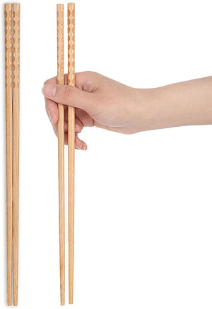 Cooking Chopsticks Wooden Long Chop Sticks Reusable Chopsticks Kitchen Chopstick for Noodles Frying Hotpot