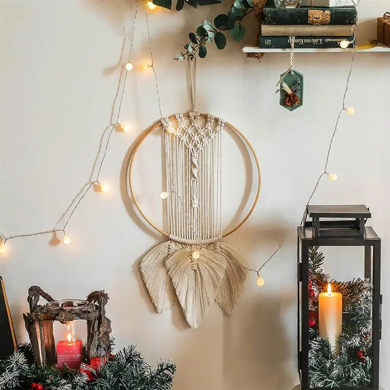 10in1 In All Sizes Pack Wooden Bamboo Floral Hoop Large Wooden Wreath Hoop Craft Rings Bamboo Circles Macrame Hoops Rings for DIY Dream Catcher, Wedding Wreath Decor, Wall Hanging Crafts(