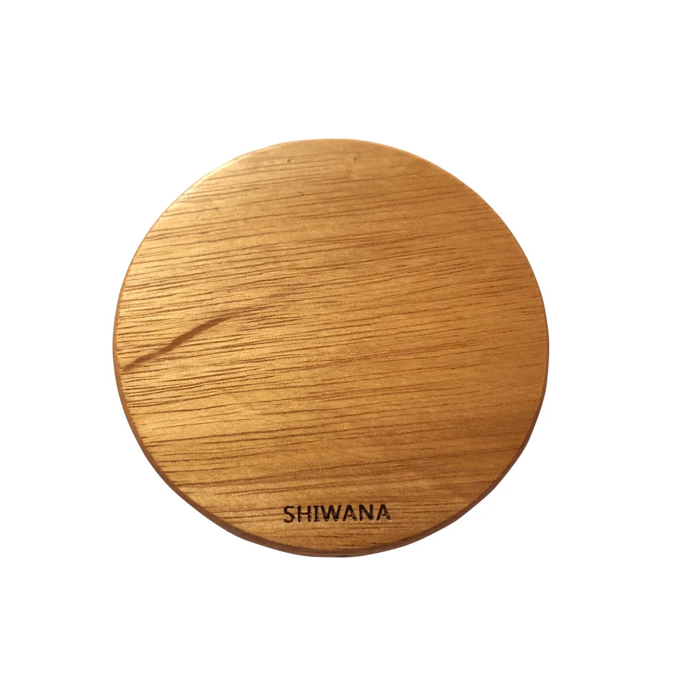 Wireless Charger Pad Bamboo Wood Cell Phone Wireless Chargers 10W Power Fast Charging Station with Charging Cable for Home Office (Copy)