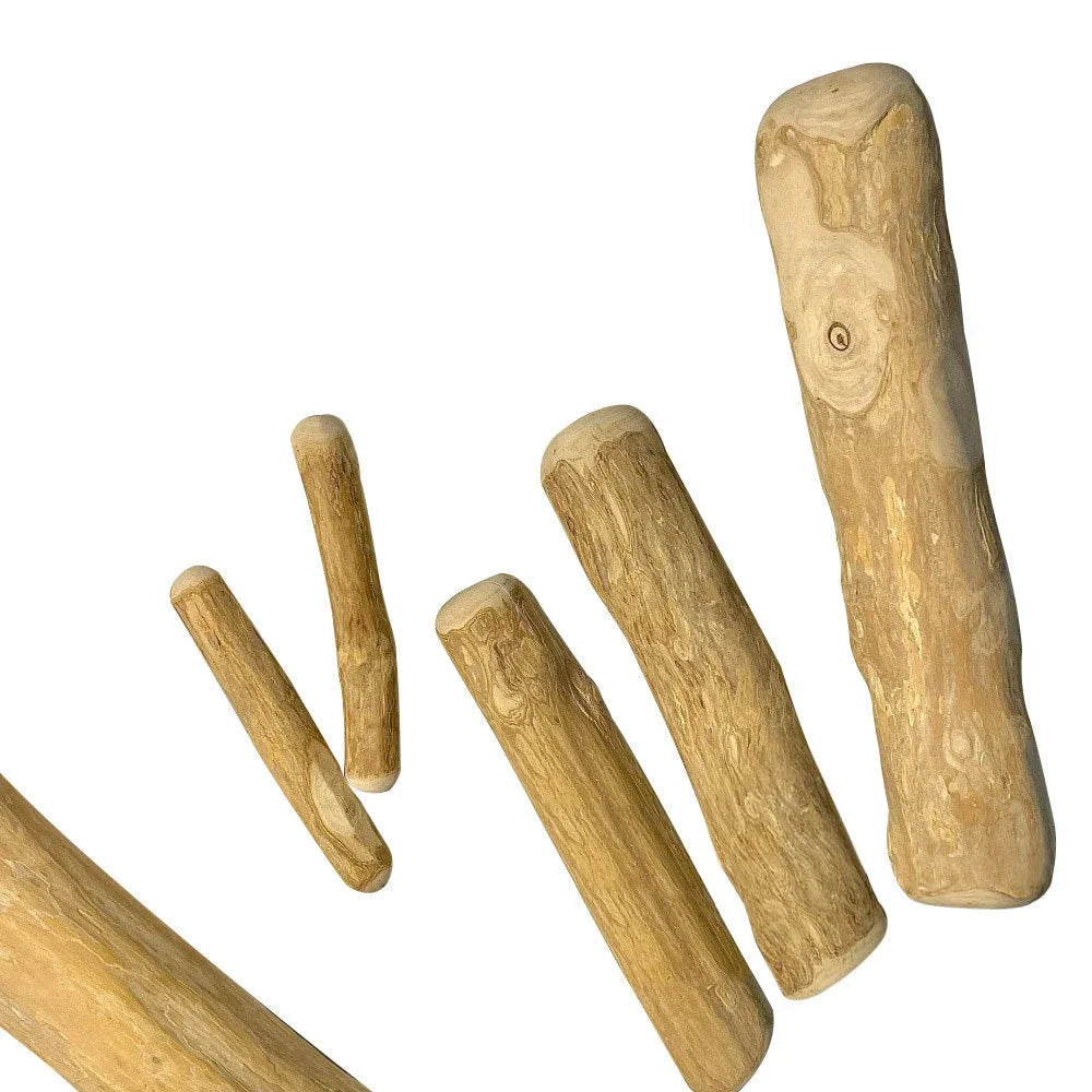 4in1 Coffee Wood Dog Chew Toys Size Large, 100% Natural Coffeewood Toys for Dogs, Dental Health & Reduces Boredom, Dog Wood Toys Supports Mental Stimulation & Training