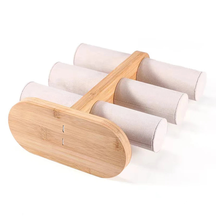 Two-layer/three-layer detachable bamboo bracelet rack home jewelry storage rack (Copy)