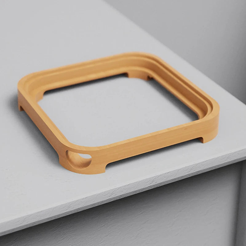 2024 Wooden Mac Mini M4/M4 Pro Stand-Ventilated Cooling Base with Lock Buckle and Anti-Slip Design for Apple Mac Mini,Sleek and Stylish Desktop Accessory (Copy)
