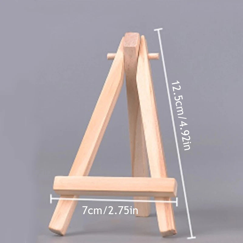 Set Of Three Small, Medium And Large Easel for Painting, Stand for Sign, Tabletop Easels for Painting Canvases, Small Art Easel Canvas Stand Photo Display Tripod Holder for Kids Adults