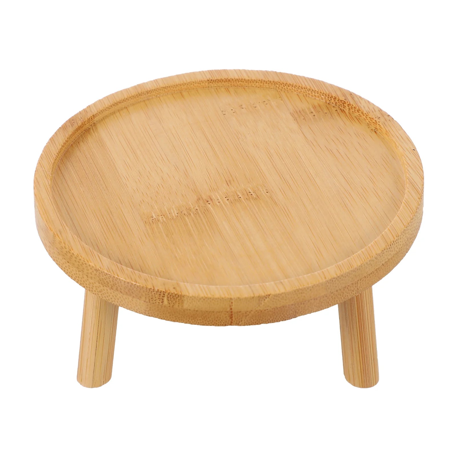 Mini Wooden Stool Flower Display Stand, Potted Plant Shelf Succulents Bonsai Rack, Vintage Wood Grain Garden Plant Pot Riser Stand for Indoor Outdoor Office Dining Room Decor (Copy)