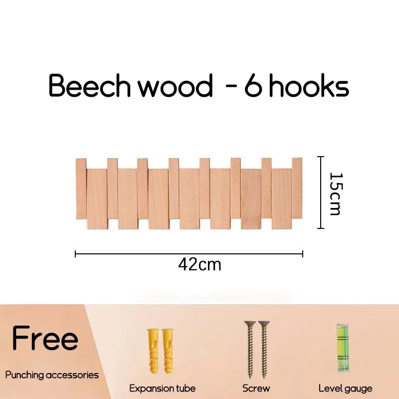 Natural Wood Wall Mounted Piano Coat Rack| Coat Rack Wall Mount| Flip Down Wall Hook Rack 5 Hooks| Entryway Wall Art Hook,Made of Acacia Wood (Wood Wax Oil Dyed Walnut Color).Wall Art (Copy)