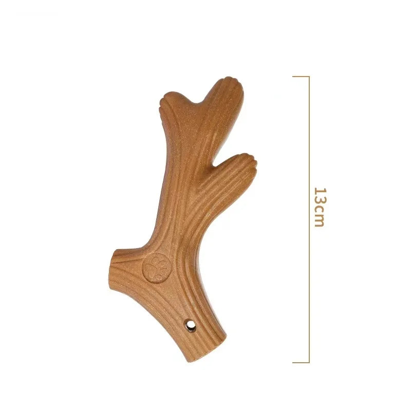 Bite Resistant Pet Dog Chew Toys Molar Teeth Clean Stick Interesting Pine Wood Cute Bone Shape Durable Pet Accessories (Copy)