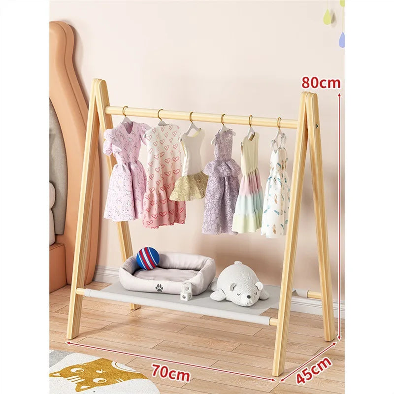 Dog clothing rack, Dog Clothes Storage, Dog Closet for Small Dogs and Cat Clothes Hanger Rack, Pet Wardrobe Closet for Pets, Dog and Dolls, Baby