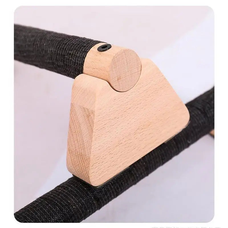 30cm Wooden Parallettes Push Up Bars, 2 PCS Wood Calisthenics Bars with Non-Slip Base, Pushup Handles for Floor Home Fitness, Workout Equipment for Men and Women Strength Training (Copy)