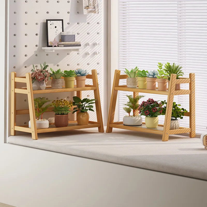 Household 2-Tier Cup Shelf Organizer, Kitchen Counter Shelf for Tea Coffee Bar Accessories, Bamboo Mug Holder Countertop, Matcha Stand, Cup Display, Condiment Storage Rack - Natural (Copy)