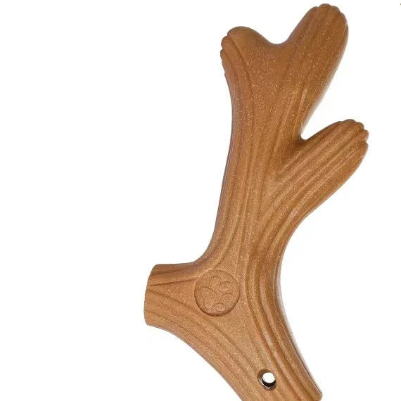 Bite Resistant Pet Dog Chew Toys Molar Teeth Clean Stick Interesting Pine Wood Cute Bone Shape Durable Pet Accessories (Copy)