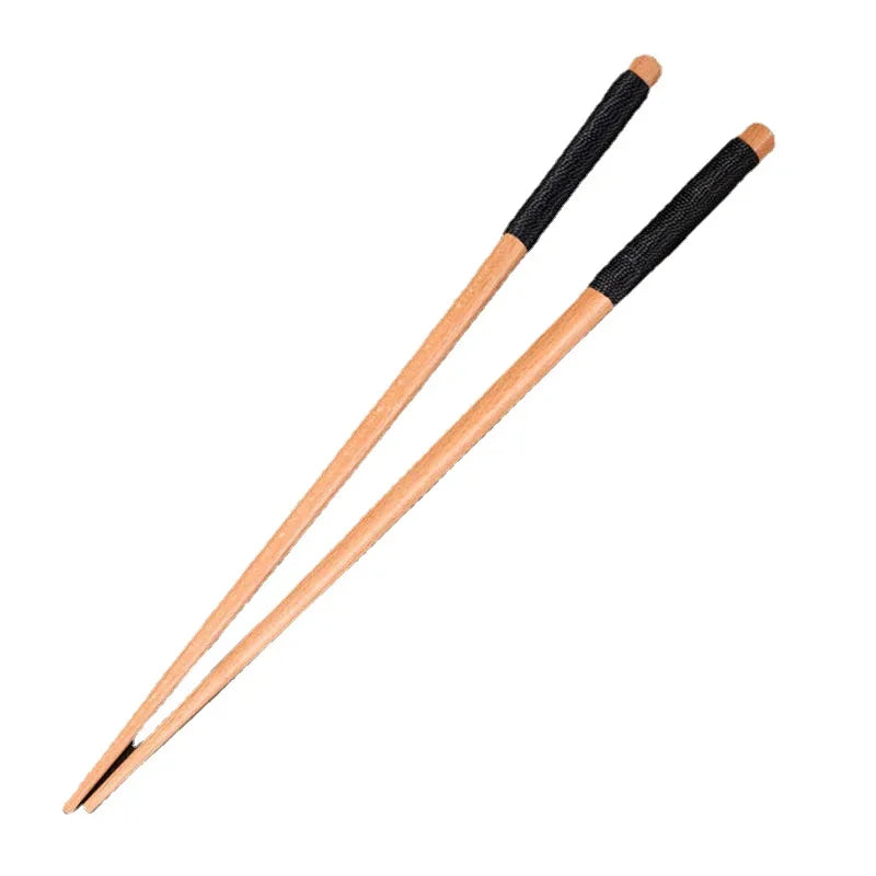 Handmade Japanese Natural Chestnut Wood Sushi Chopsticks Set Value Gift Sushi Chinese food Tie line (Copy)