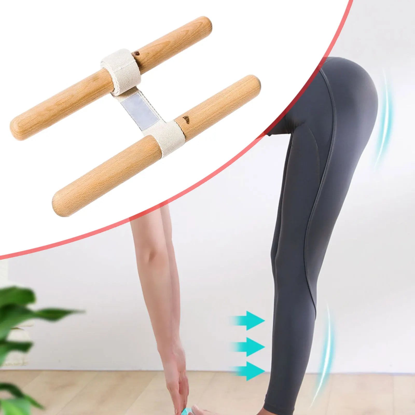 Stretching Strap Workout Equipment Yoga Strap for Women Men Home Gym Fitness