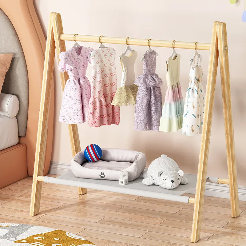 Dog clothing rack, Dog Clothes Storage, Dog Closet for Small Dogs and Cat Clothes Hanger Rack, Pet Wardrobe Closet for Pets, Dog and Dolls, Baby